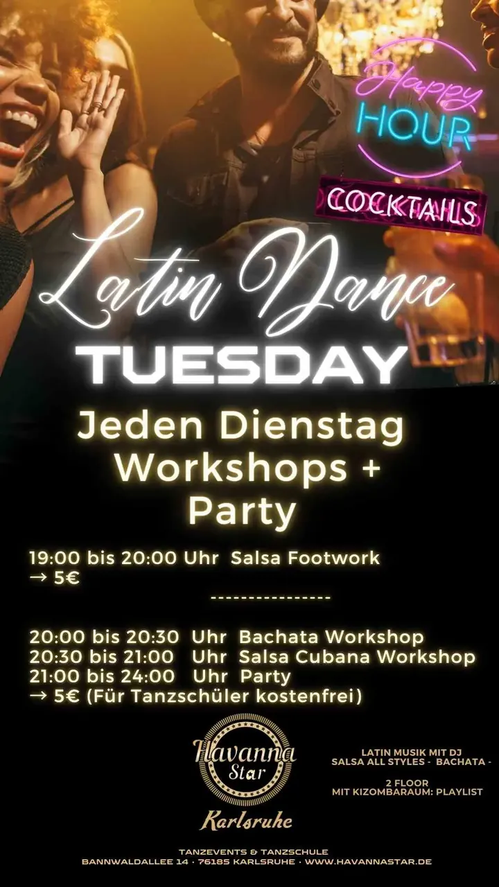 Flyer Social Dance Tuesday
